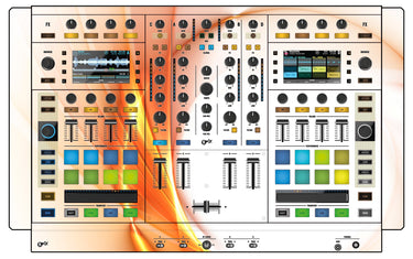 Native Instruments S8 Skin Orange Swirl